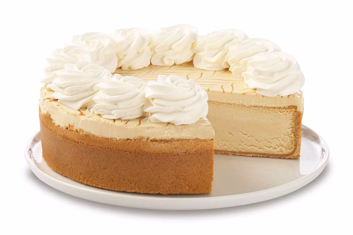 10-Inch Dulce De Leche Caramel Cheesecake - The Cheesecake Factory Menu Prices 2026